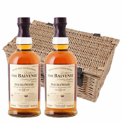 Balvenie 12 Year Old DoubleWood Whisky Twin Hamper (2x70cl)